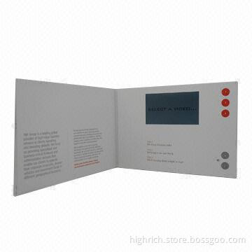 4.3-inch LCD Digital Video Greeting Card